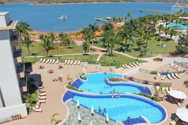 Resort Marina Flat & Nautica Caldas Novas Ngoại thất bức ảnh