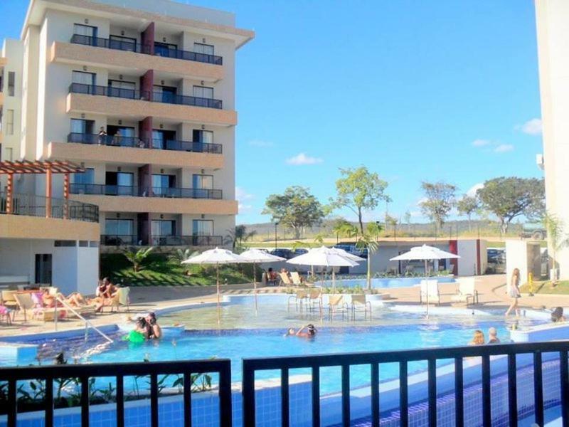 Resort Marina Flat & Nautica Caldas Novas Ngoại thất bức ảnh