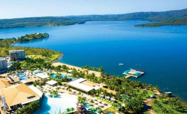 Resort Marina Flat & Nautica Caldas Novas Ngoại thất bức ảnh