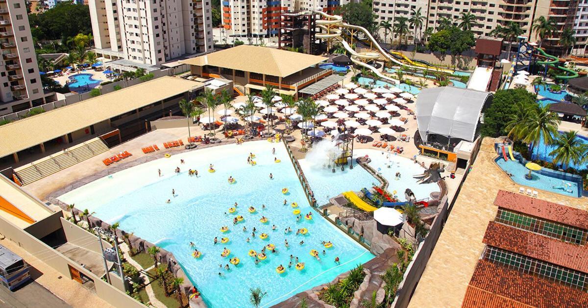 Resort Marina Flat & Nautica Caldas Novas Ngoại thất bức ảnh